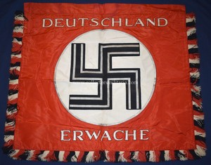 nazi eagle banner